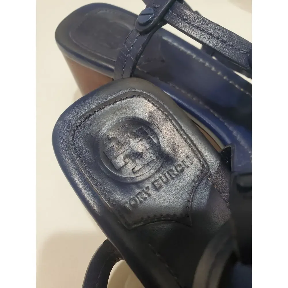 Tory Burch Miller Block Heels Size 6